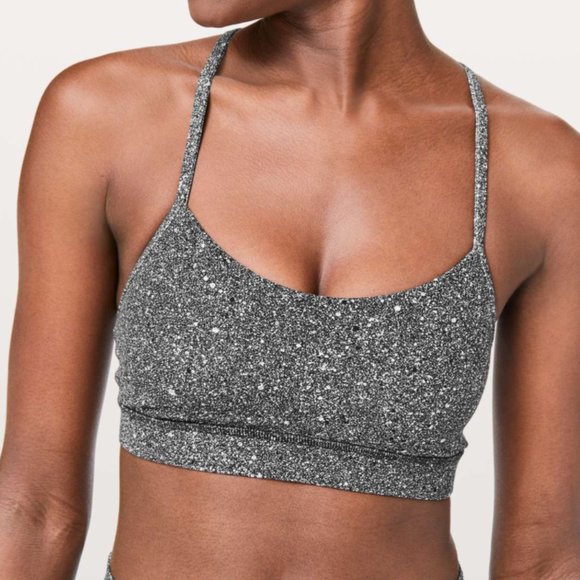 Lululemon Flow Y Bra Nulu Luminesce Splatter 4 - Picture 2 of 15